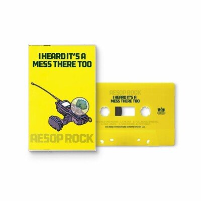 AESOP ROCK - I Heard It's A Mess There Too - cassette