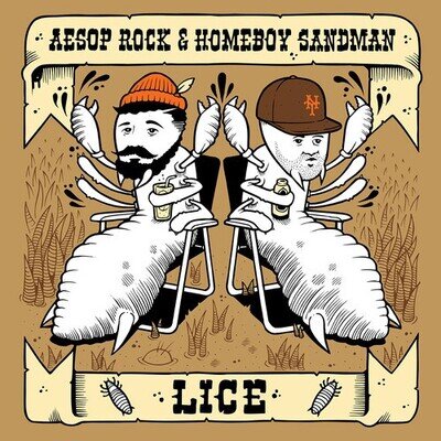 Aesop Rock - Lice (Aesop Rock & Homeboy Sandman) [New 12" Vinyl] Explicit, Exten