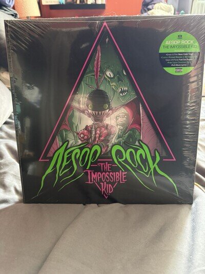 Aesop Rock The Impossible Kid Green / Pink Neon