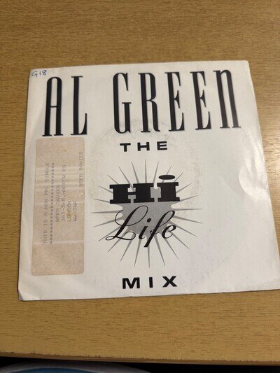 Al Green - The Hi Life Mix (7", Promo)