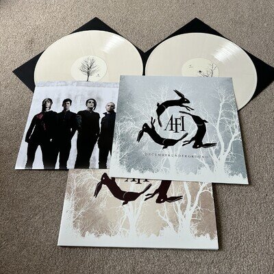 AFI – Decemberunderground Vinyl Record NEW 2xLP Bone /3000 IVC Numbered