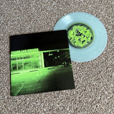 Alexisonfire - Familiar Drugs - Glow In The Dark Etched Vinyl 7” 2019 Done Alone
