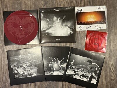 Alexisonfire Live At Copps Vinyl Set + Flexi + Signed Photo (missing blu-ray)