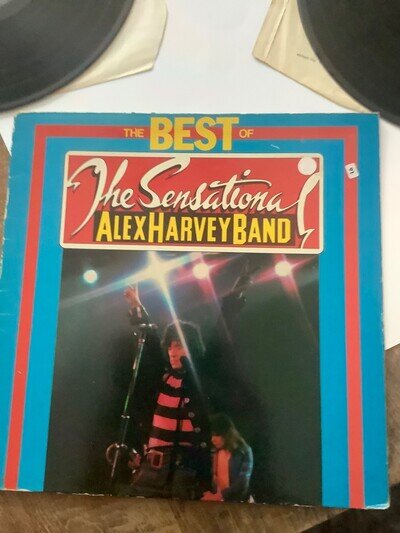 The Sensational Alex Harvey Band The Best Of 2 x Vinyl LP VGC
