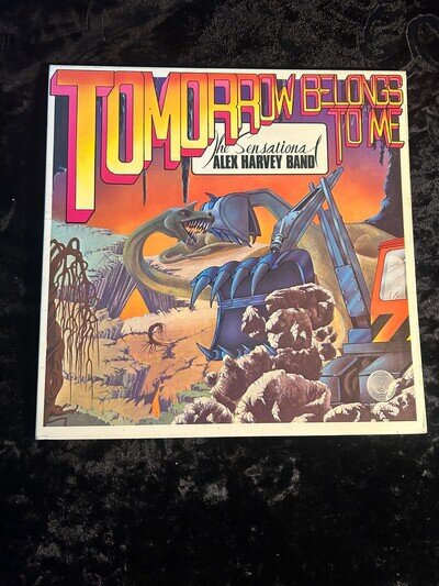 Alex Harvey Band Tomorrow Belongs To Me VG+ Vinyl LP