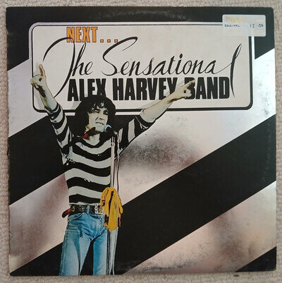 The Sensational Alex Harvey Band: Next... Foil Sleeve Vertigo De Luxe 6360 103