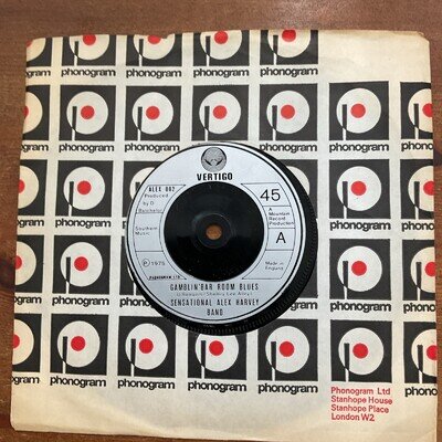 SENSATIONAL ALEX HARVEY BAND - GAMBLIN’ BAR ROOM BLUES - 1975 VERTIGO