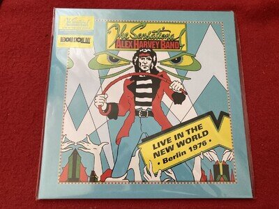 THE ALEX HARVEY BAND LIVE IN THE NEW WORLD RSD 2026 VINYL LP MINT SEALED