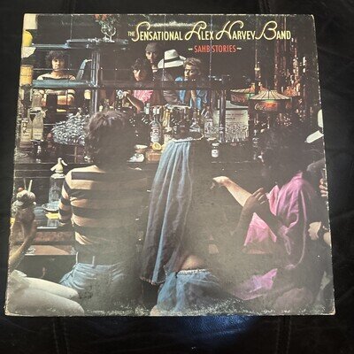 THE SENSATIONAL ALEX HARVEY BAND "SAHB STORIES" VINYL LP 1976