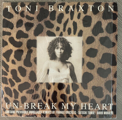 TONI BRAXTON un-break my heart 12"MAXI~ITALY~ELECTRONIC HOUSE~KNUCKLES MIX~EX+