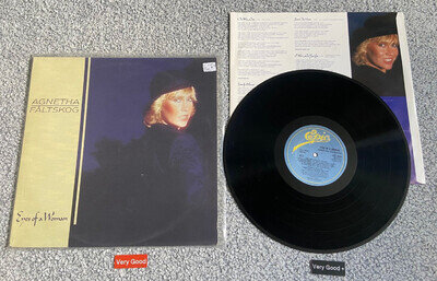 Agnetha Fältskog – Eyes Of A Woman- 12" Vinyl - EPC 26446 - VG / Excellent