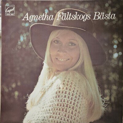 Agnetha Fältskog 'Basta' LP Rare Original 1973 Cupol Records (Swedish)