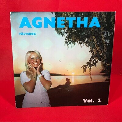 AGNETHA FÄLTSKOG Vol. 2 1974 Swedish Vinyl LP ABBA second two solo Cupol