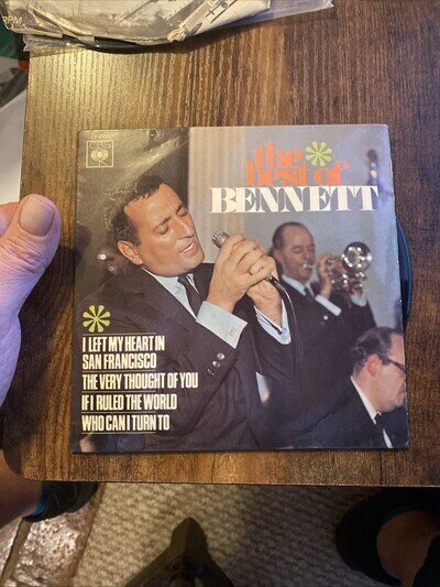 Tony Bennett ‎– The Best Of Bennett CBS Records EP 6151 UK 7inch Vinyl Single