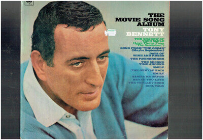 TONY BENNETT THE MOVIE SONG ALBUM 1966 VINYL ALBUM