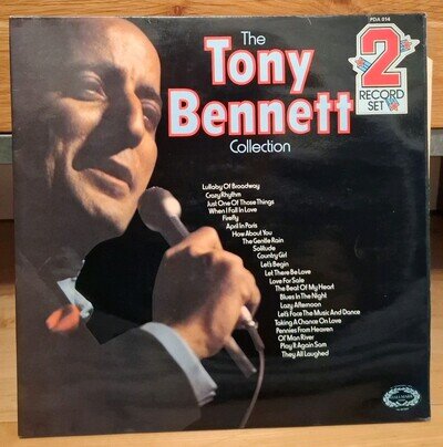 Tony Bennett Collection (UK vinyl double LP) 1973 jazz pop easy listening