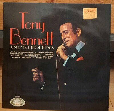 Tony Bennett - Just One Of Those Things (UK vinyl LP) 1969 jazz pop