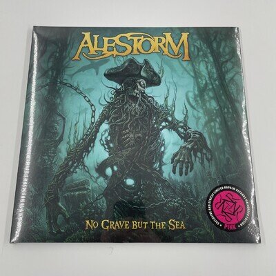 Alestorm - No Grave But The Sea 2017 Limited Edition Pink Vinyl LP