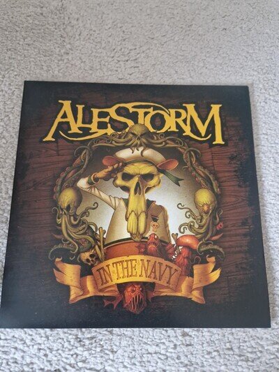 Alestorm In The Navy Blue Vinyl Single Mint Rare