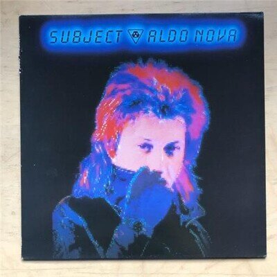 ALDO NOVA SUBJECT LP WITH INNER SLEEVE 1983 DUTCH