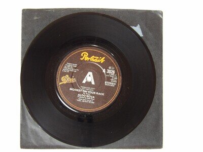 Aldo Nova: Monkey On Your Back 1983 EX+ PROMO 7″