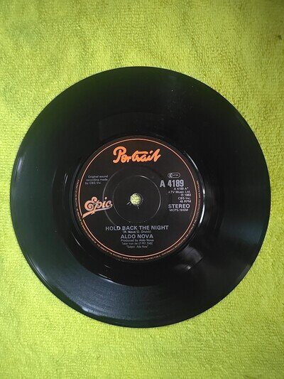 Aldo Nova – Monkey On Your Back/Armegadon 7" Vinyl Single