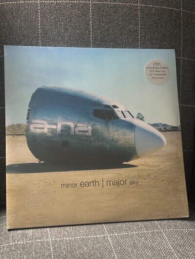 A-Ha - Minor Earth Major Sky - 25th Anniversary Edition 2 x 180g Silver Vinyl LP