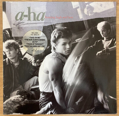 a-ha-Hunting High And Low 1st press WX30 (925300) vinyl VGC