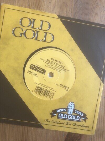 Air Supply N.Mint All Out Of Love Old Gold OG9453 1985 Even Nights Are Better