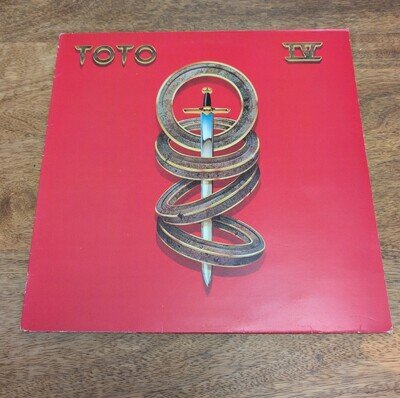 Toto IV 1982 Vinyl LP Album Record CBS Records CBS 85529