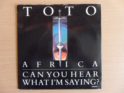 Toto - Africa / Can You Hear What I'm Saying (7" Vinyl)