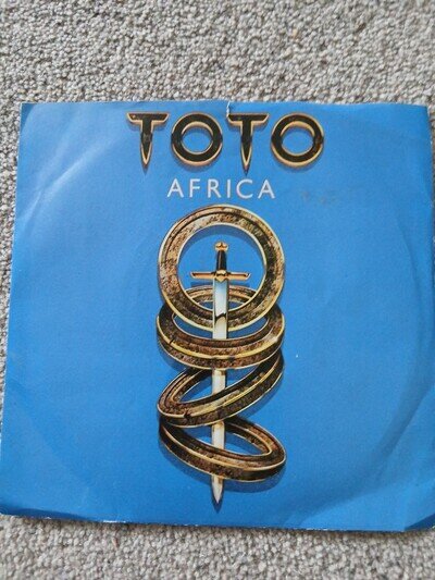 Toto Africa 7" Vinyl Single Record