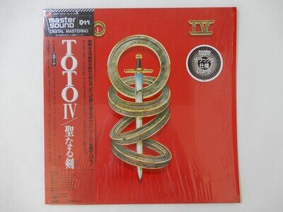Toto Toto IV CBS/Sony 30AP 2312 Japan Shrink,Audiophile VINYL LP OBI