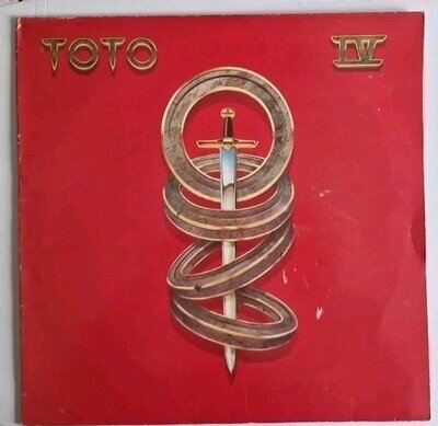 Toto – Toto IV Vintage Vinyl LP Record Album 1982 Good condition. Used