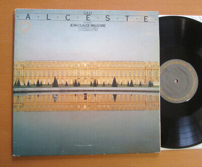 CBS 76551 Lully Alceste Jean-Claude Malgoire 1976 Gatefold Vinyl NM/VG