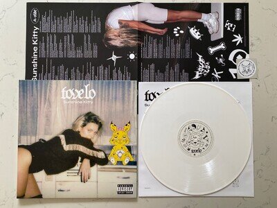 Tove Lo - Sunshine Kitty - White Vinyl LP Record Rare Like New