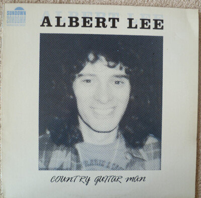Albert Lee Country Guitar Man 1986 UK Vinyl LP SDLP 037 EX/VG+