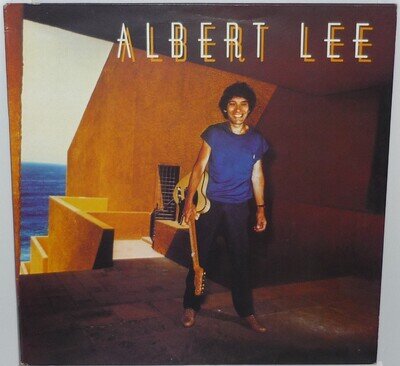 ALBERT LEE, POLYDOR RECORDS SUPER POLS 1067, 1982, EX+ RODNEY CROWELL BILL PAYNE