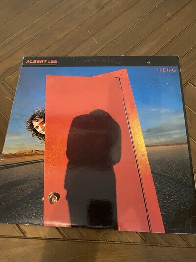 Albert Lee - Hiding - Vinyl LP - A&M Records UK Press 1979 - VG+/VG+