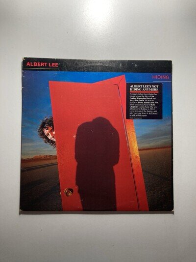 ALBERT LEE “Hiding” Vinyl LP PROMO White Label 1979 A&M Records SP-4750 GUITAR