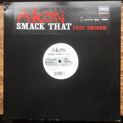 Akon Smack That Feat Eminem 12" Ep Vinyl Record 2006 Very Rare