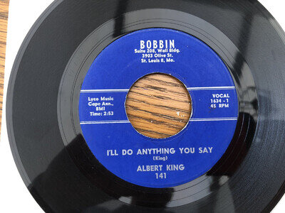 ALBERT KING I'LL DO ANYTHING FOR YOU BOBBIN BLUES R&B
