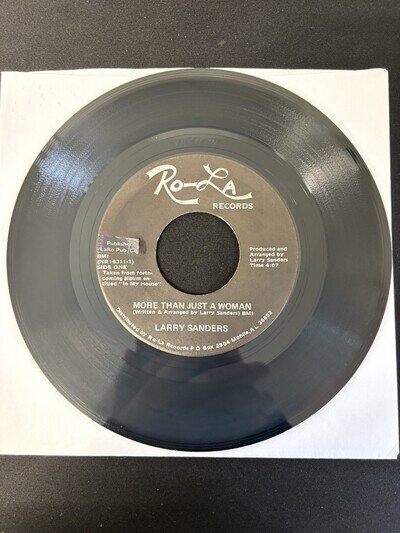 Larry Sanders - Rare Alabama 80s Soul 45 (Clips Included)