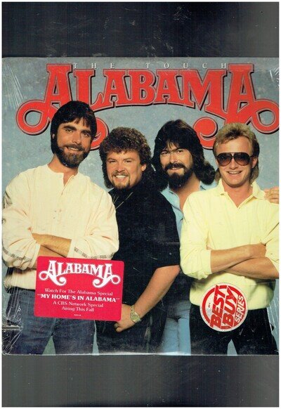 ALABAMA THE TOUCH 1986 VINYL ALBUM