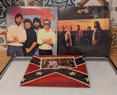 Alabama Job Lot 3 x Vinyl LPs 40 Hour Week/Mountain Music/The Closer You Get