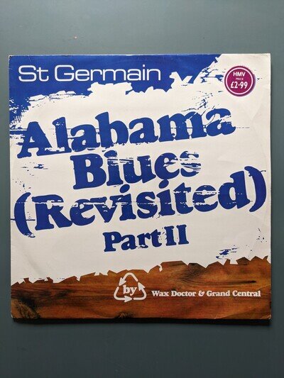 St Germain-Alabama Blues (revisited) part2-12" Vinyl single-1996 F comms