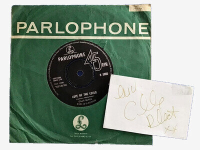 CILLA BLACK LOVE OF THE LOVED RARE DEBUT RECORD BEATLES “SIGNED” !!