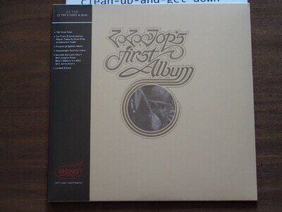ZZ Top ZZ Top's First Album Rhino High Fidelity AAA 180g LP Vinyl New Sealed