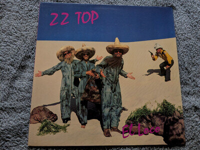 ZZ TOP 1981 VINYL ALBUM, EL LOCO