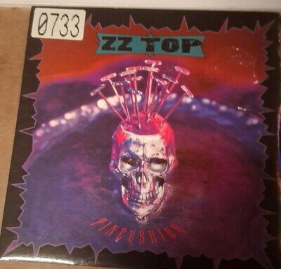 ZZ Top A Pincushion B cherry Red 7-inch Vinyl Record Label On Cover
